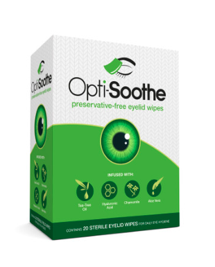 (image for) Opti-Soothe Preservative-Free Eyelid Wipes